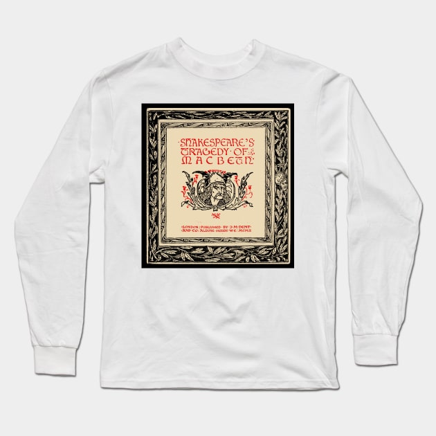 Shakespeares Tragedy of Macbeth | Tudor Long Sleeve T-Shirt by wildtribe